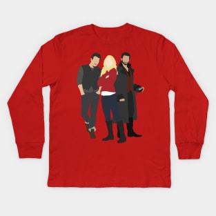 Neal, Emma, and Hook Kids Long Sleeve T-Shirt